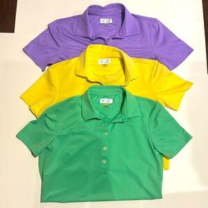 Greg Norman play dry women’s xs women’s short sleeve golf polos